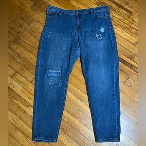 Avenue denim Girlfriend jeans
